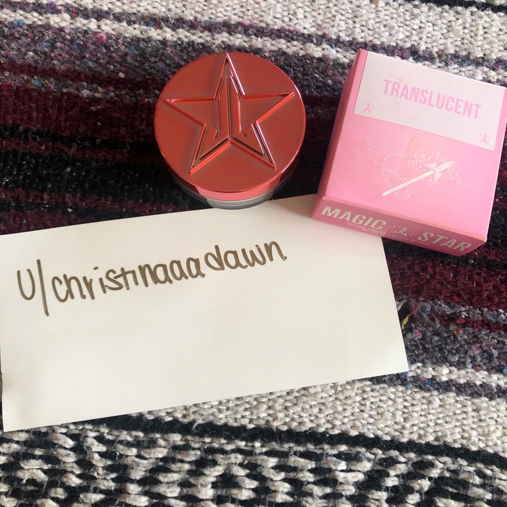 Brand new in box Jeffree Star translucent powder